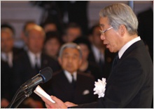阪神・淡路大震災10周年追悼式典委員会委員長 兵庫県知事 井戸敏三
